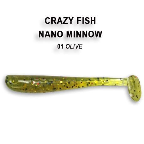 Nano minnow 1.6" 6-40-2-1