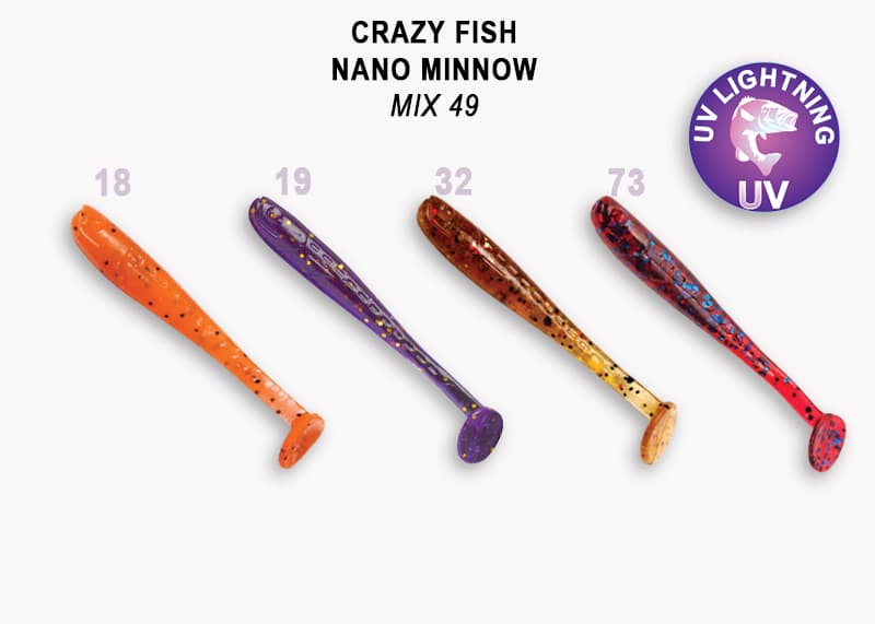 Nano minnow 1.6" 6-40-M49-6