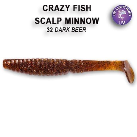 Scalp minnow 3.2" 7-80-32-4
