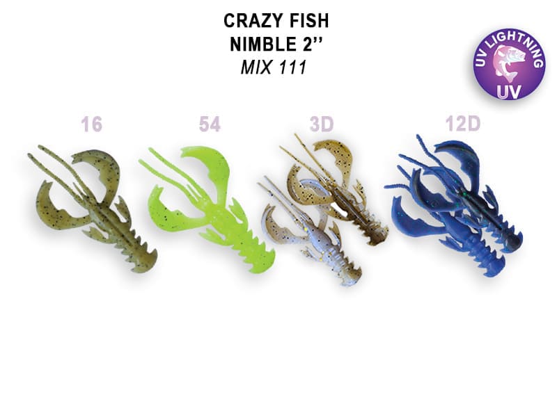 Nimble 2" 50-50-M111-6-F