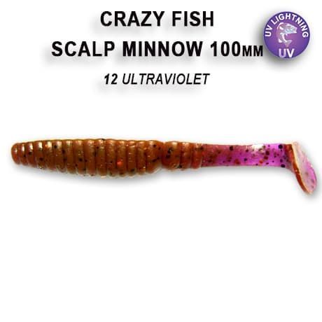 Scalp minnow 4" 18-100-12-4