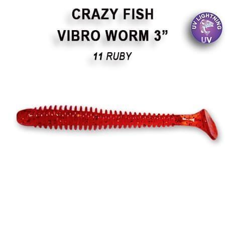Vibro worm 3" 11-75-11-6