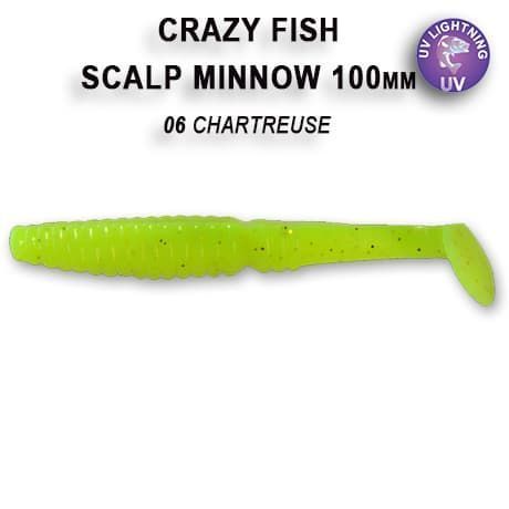 Scalp minnow 4" 18-100-6-4