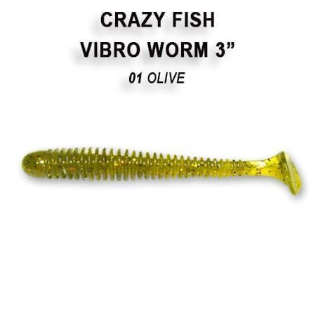 Vibro worm 3" 11-75-1-5