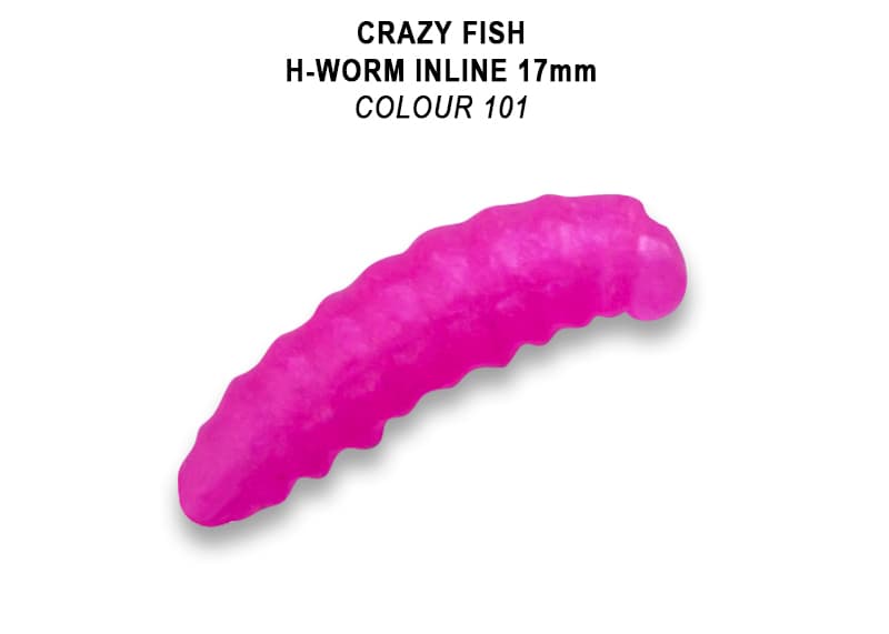 MF H-Worm inline 1.1" 20 шт (2*10) 63-28-101-9-EF