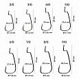 Офсетный крючок CF Offset joint hook №1/0 8 шт