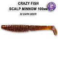 Scalp minnow 4" 18-100-32-4
