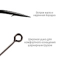 Одинарный крючок CF Round bent hook №1 10 шт