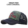 Кепка Crazy Fish Camo Original S (kid size)