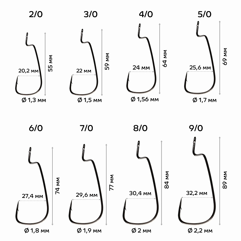 Офсетный крючок CF Offset joint hook №2 10 шт
