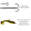 Двойной крючок CF Long tail double hook №4 50 шт