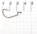Офсетный крючок CF DN Offset Joint Hook №4 15 шт