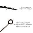 Одинарный крючок CF Round bent hook №6 10 шт