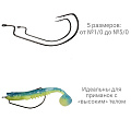 Офсетный крючок CF Wide Range Offset Hook №4/0 5 шт