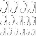 Офсетный крючок CF Offset Joint Hook №8 1000 шт