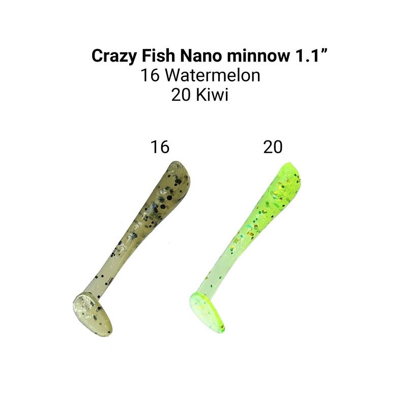 Nano minnow 1.1" 68-27-16/20-6