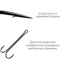 Двойной крючок CF Long tail double hook №8 50 шт