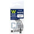 Офсетный крючок CF Offset W hook №3/0 4 шт