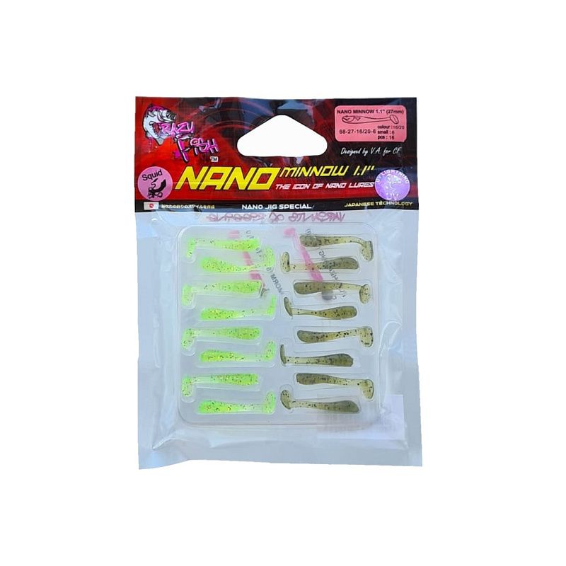 Nano minnow 1.1" 68-27-16/20-1
