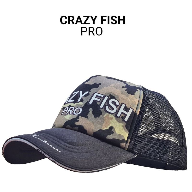 Кепка Crazy Fish Pro M