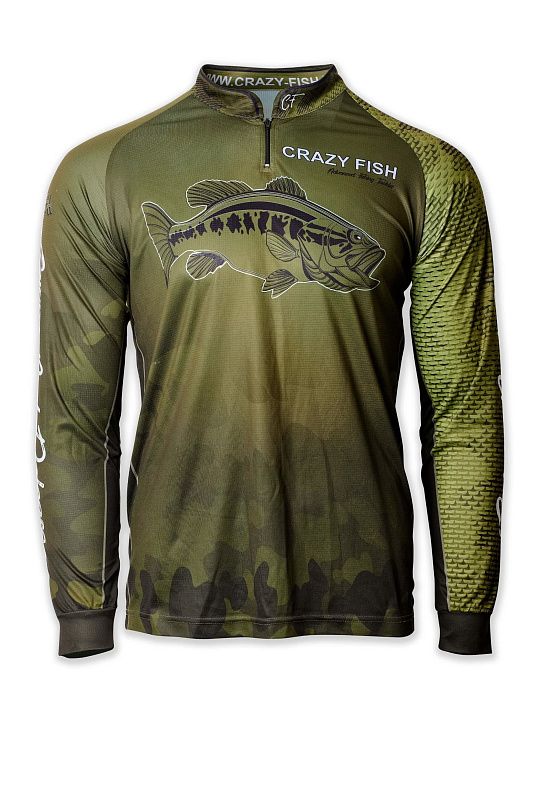 Джерси Crazy Fish Camo Fish Scale