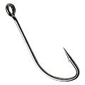 Одинарный крючок CF S hook №4 10 шт, серебряный