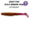 Scalp minnow 4" 18-100-12-4
