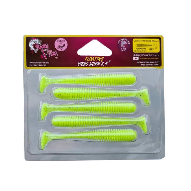 Vibro worm 3.4" 12-85-54-6-F