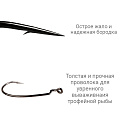 Офсетный крючок CF Big game offset hook №5/0 1000 шт
