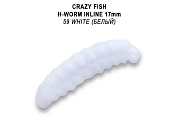 MF H-Worm inline 1.1" 20 шт (2*10) 63-28-59-9-EF
