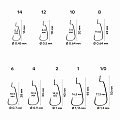 Офсетный крючок CF Offset joint hook №6 15 шт