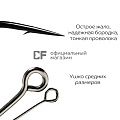 Одинарный крючок CF S hook №4 10 шт, серебряный