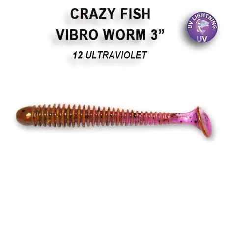 Vibro worm 3" 11-75-12-5