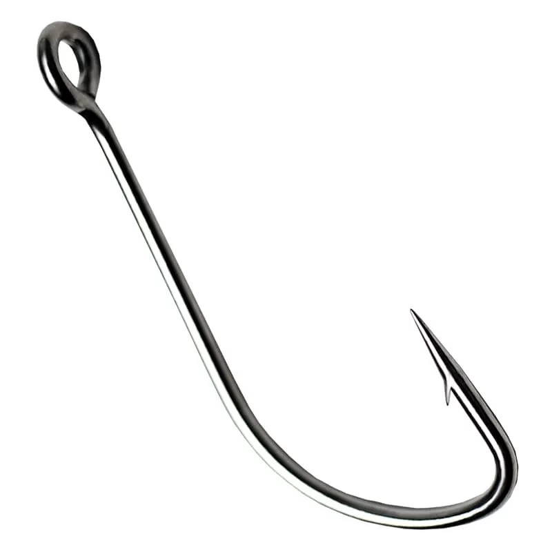 Одинарный крючок CF S hook №10 15 шт, серебряный