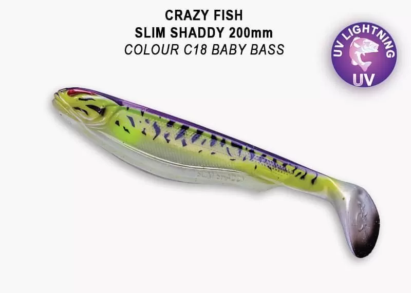 Slim shaddy 6.4" 57-160-C18-1