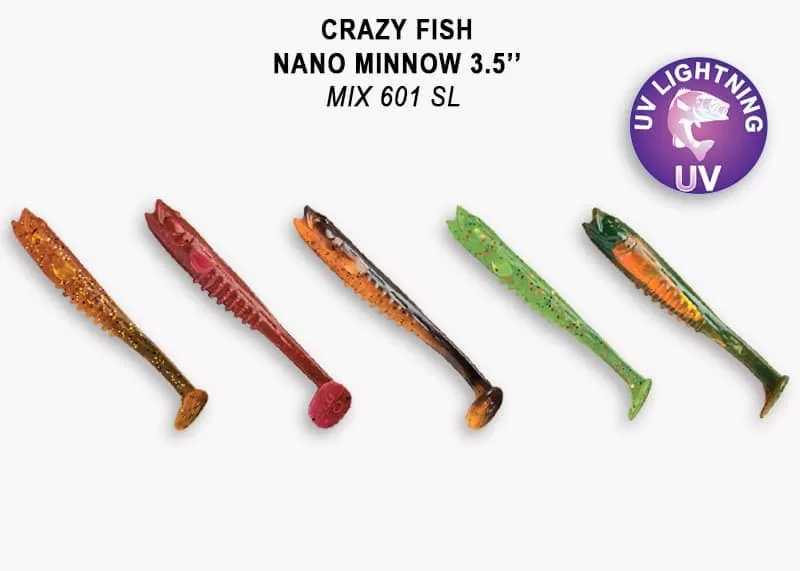 Nano minnow 3.5" 54-90-M601SL-7