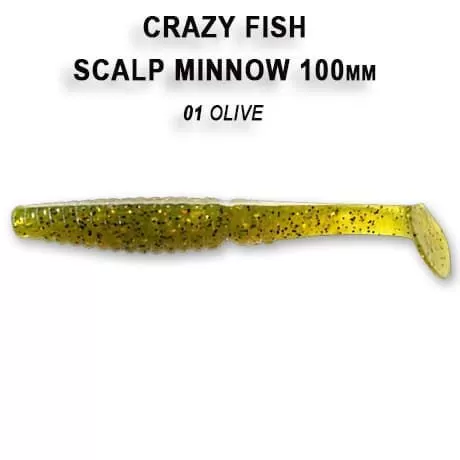 Scalp minnow 4" 18-100-1-4