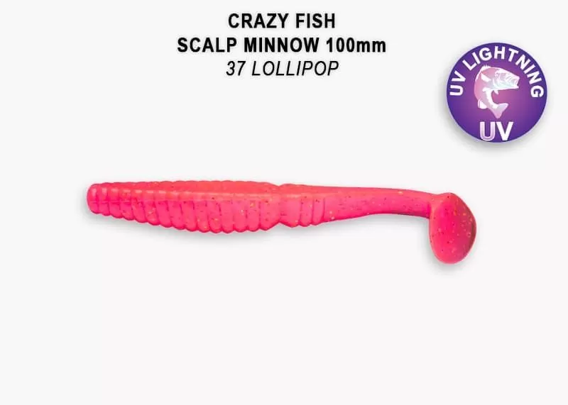 Scalp minnow 4" 18-100-37-6
