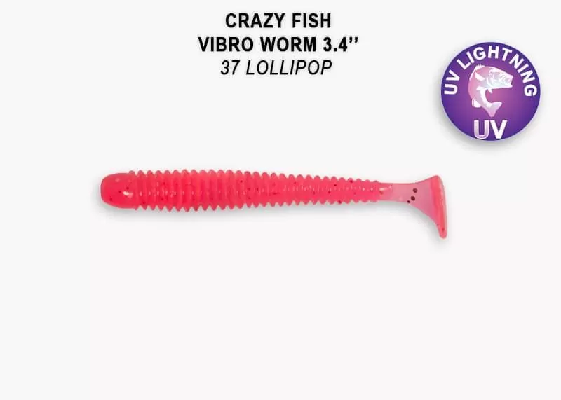 Vibro worm 3.4" 12-85-37-6