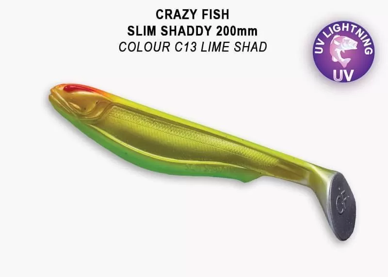 Slim shaddy 6.4" 57-160-C13-1