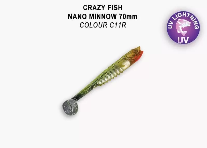 Nano minnow 2.8" 53-70-C11R-7