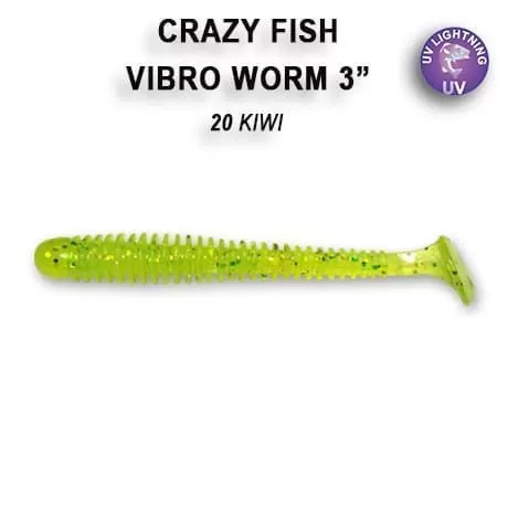 Vibro worm 3" 11-75-20-4